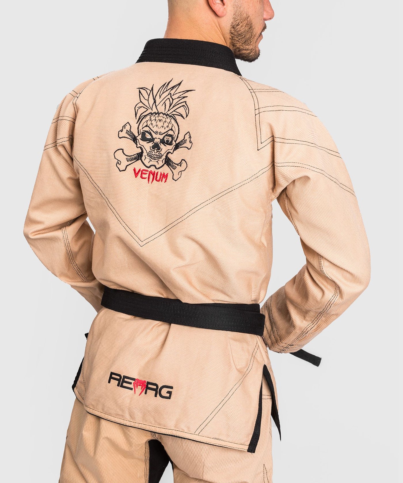 Kimono Jiu Jitsu Venum REORG Alb | knock-out.ro