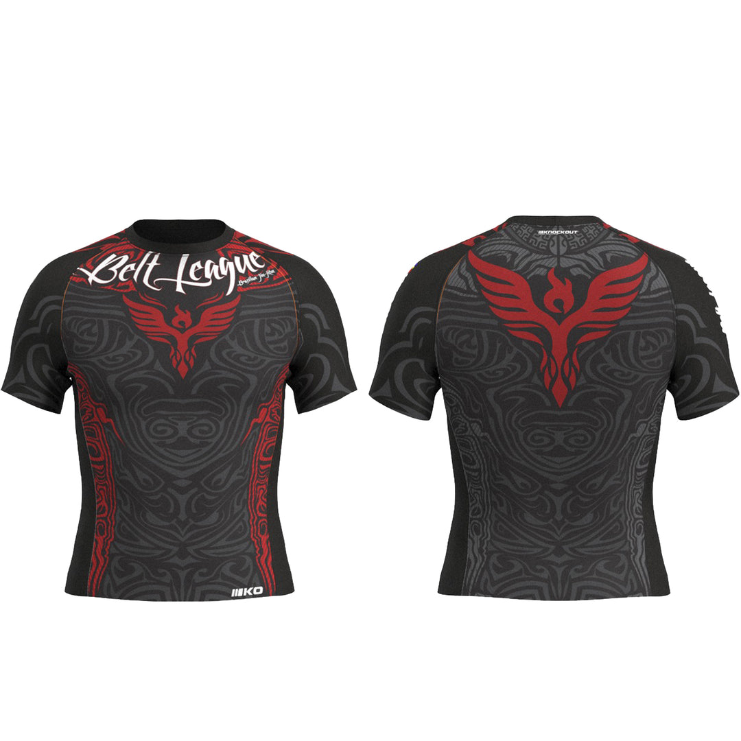 Tricou Compresie Knockout X Belt League