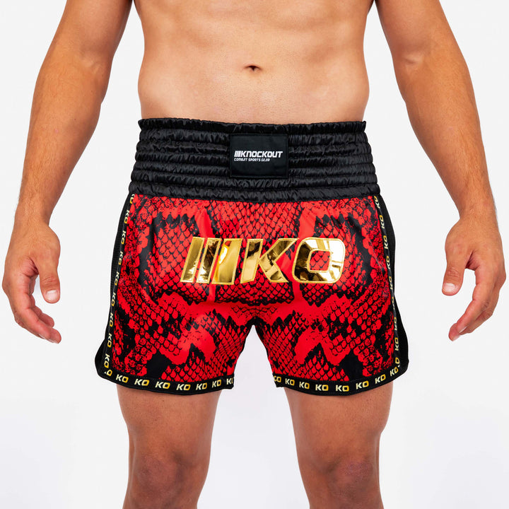 Sort Kickbox Knockout Fire Snake | knock-out.ro