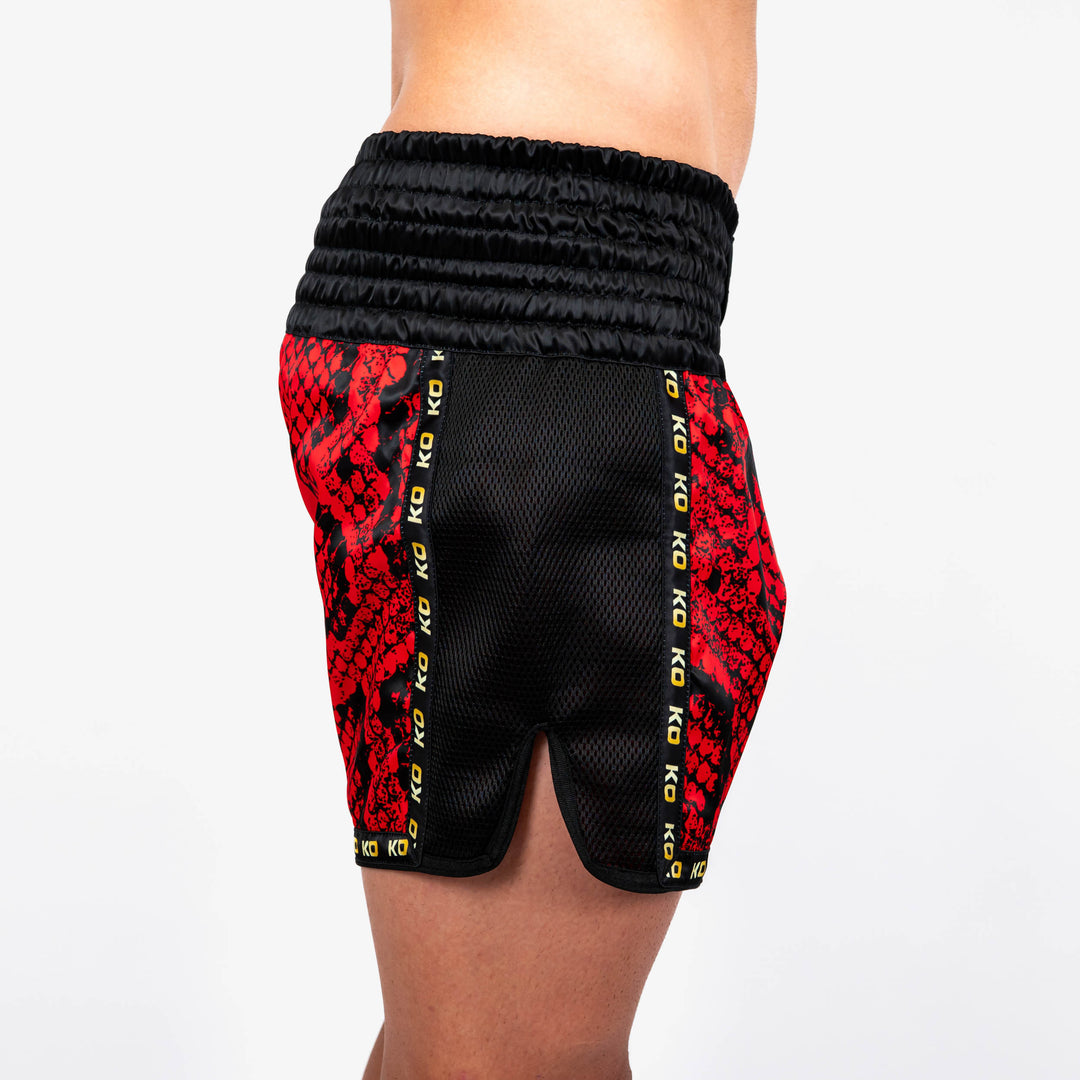 Sort Kickbox Knockout Fire Snake | knock-out.ro