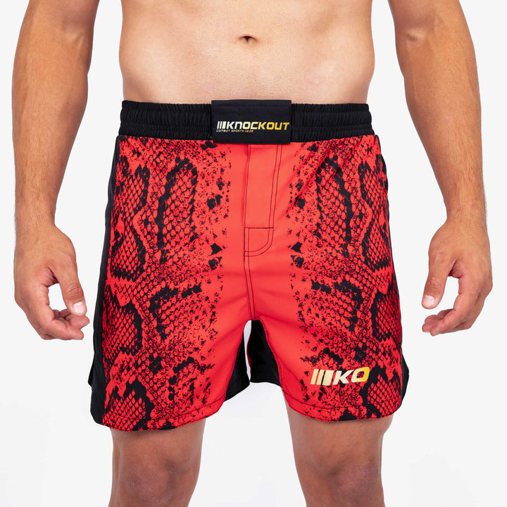 Sort MMA Knockout Fire Snake | knock-out.ro