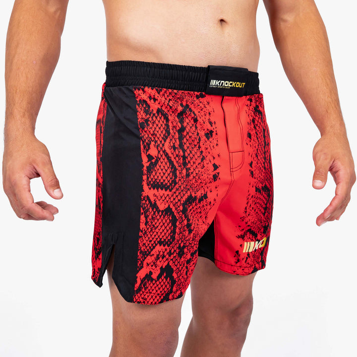 Sort MMA Knockout Fire Snake | knock-out.ro
