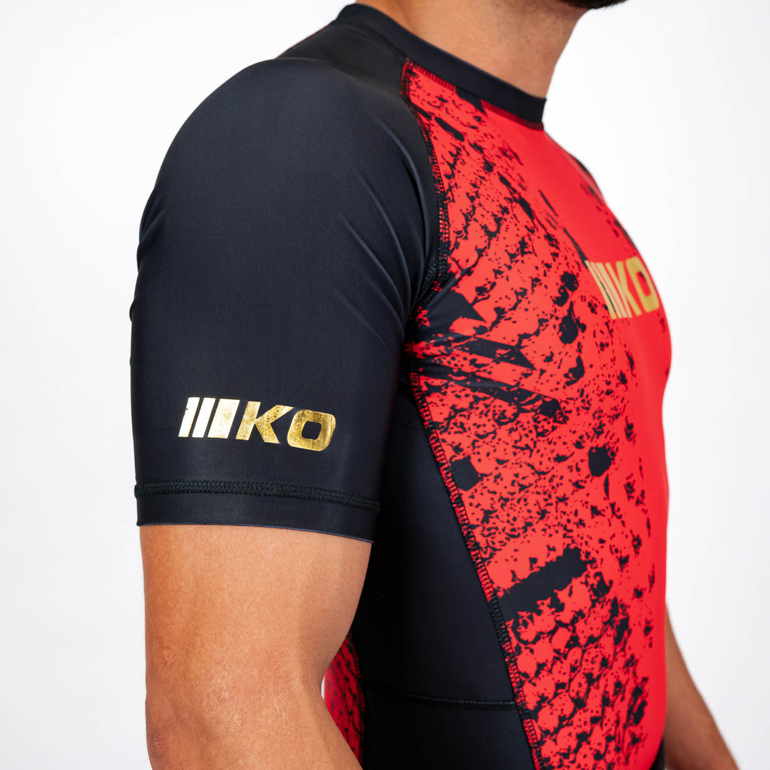 Tricou Compresie Knockout Fire Snake | knock-out.ro