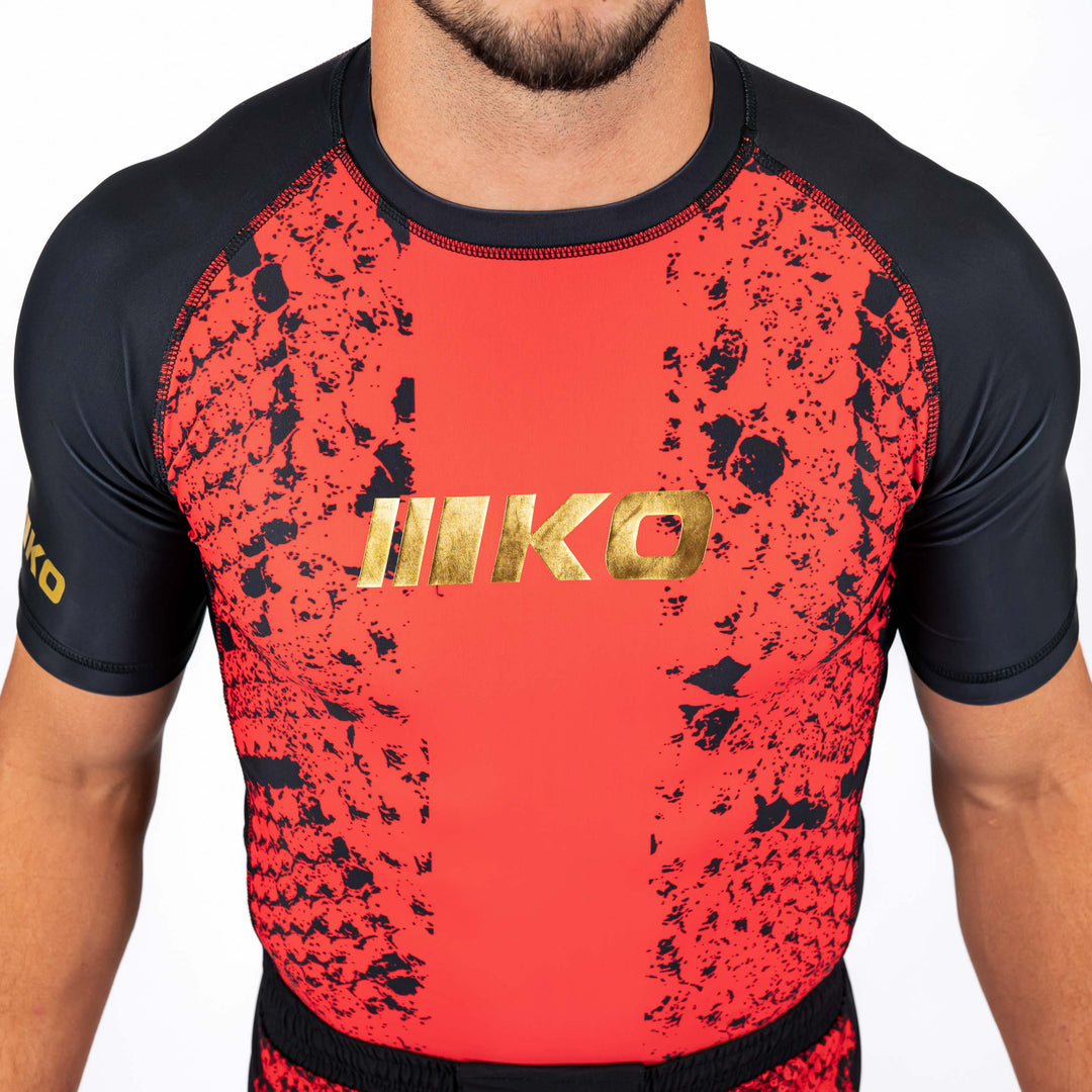 Tricou Compresie Knockout Fire Snake | knock-out.ro