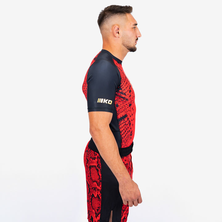 Tricou Compresie Knockout Fire Snake | knock-out.ro