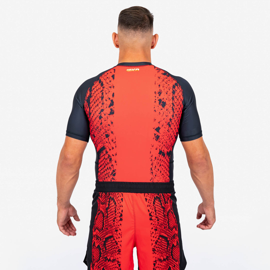 Tricou Compresie Knockout Fire Snake | knock-out.ro