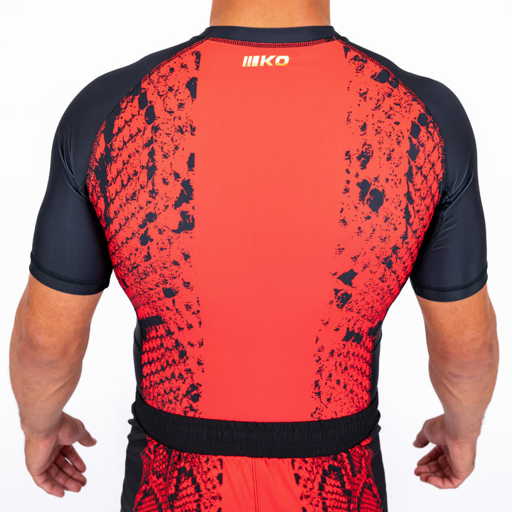 Tricou Compresie Knockout Fire Snake | knock-out.ro