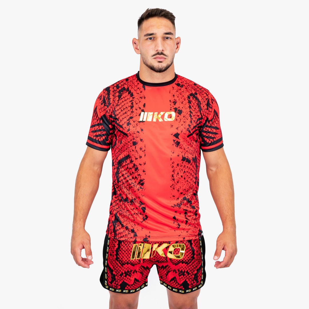 Sort Kickbox Knockout Fire Snake | knock-out.ro