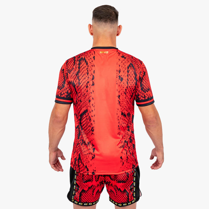 Sort Kickbox Knockout Fire Snake | knock-out.ro