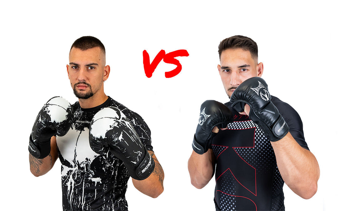 Mănuși de box vs MMA: ce alegi la antrenament?