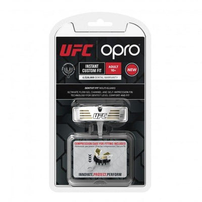 Proteză dentară UFC Fit Strike V2 Silver/ Negru | knock-out.ro