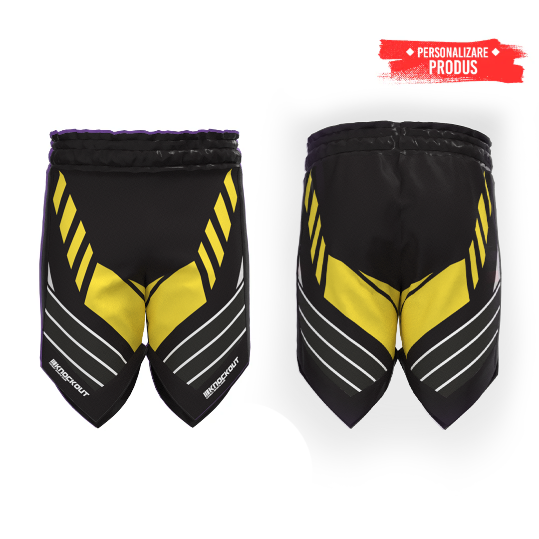 Sort Kickbox Knockout K1 Personalizabil T16 | knock-out.ro