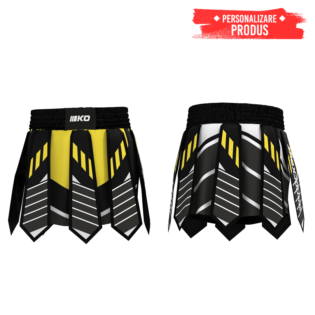 Sort Kickbox Knockout Gladiator Personalizabil T16 | knock-out.ro