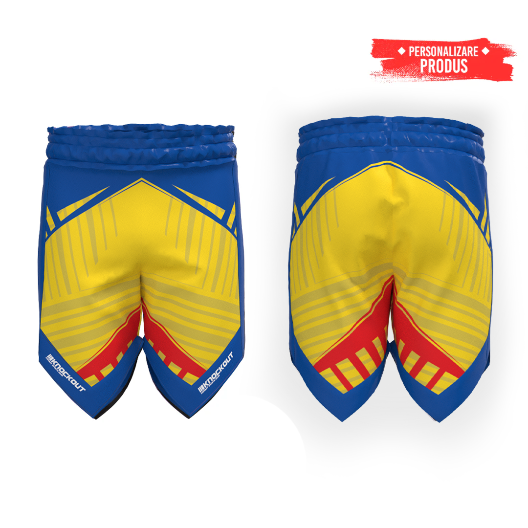 Sort Kickbox Knockout K1 Personalizabil T17 | knock-out.ro