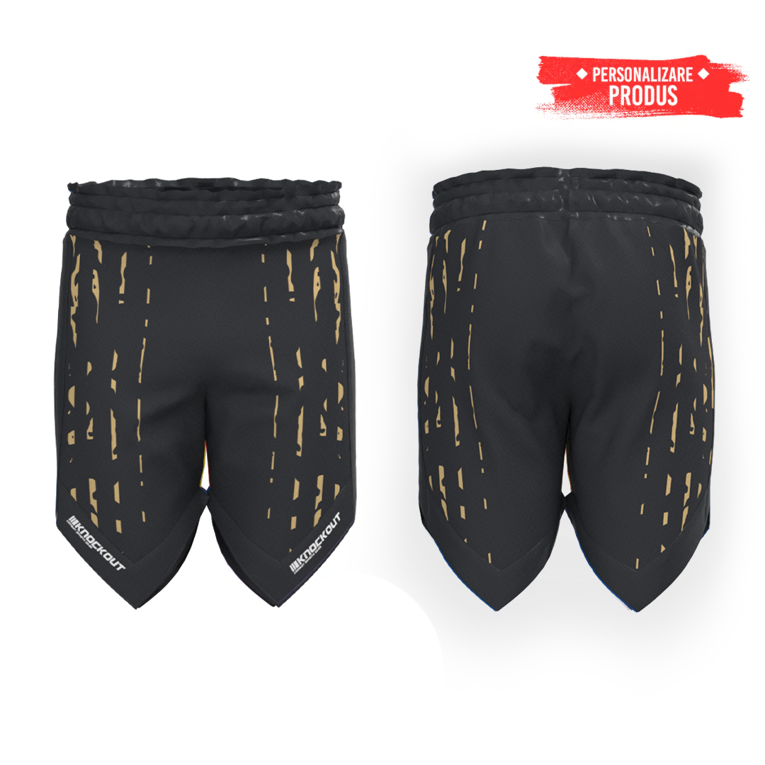 Sort Kickbox Knockout K1 Personalizabil T18 | knock-out.ro
