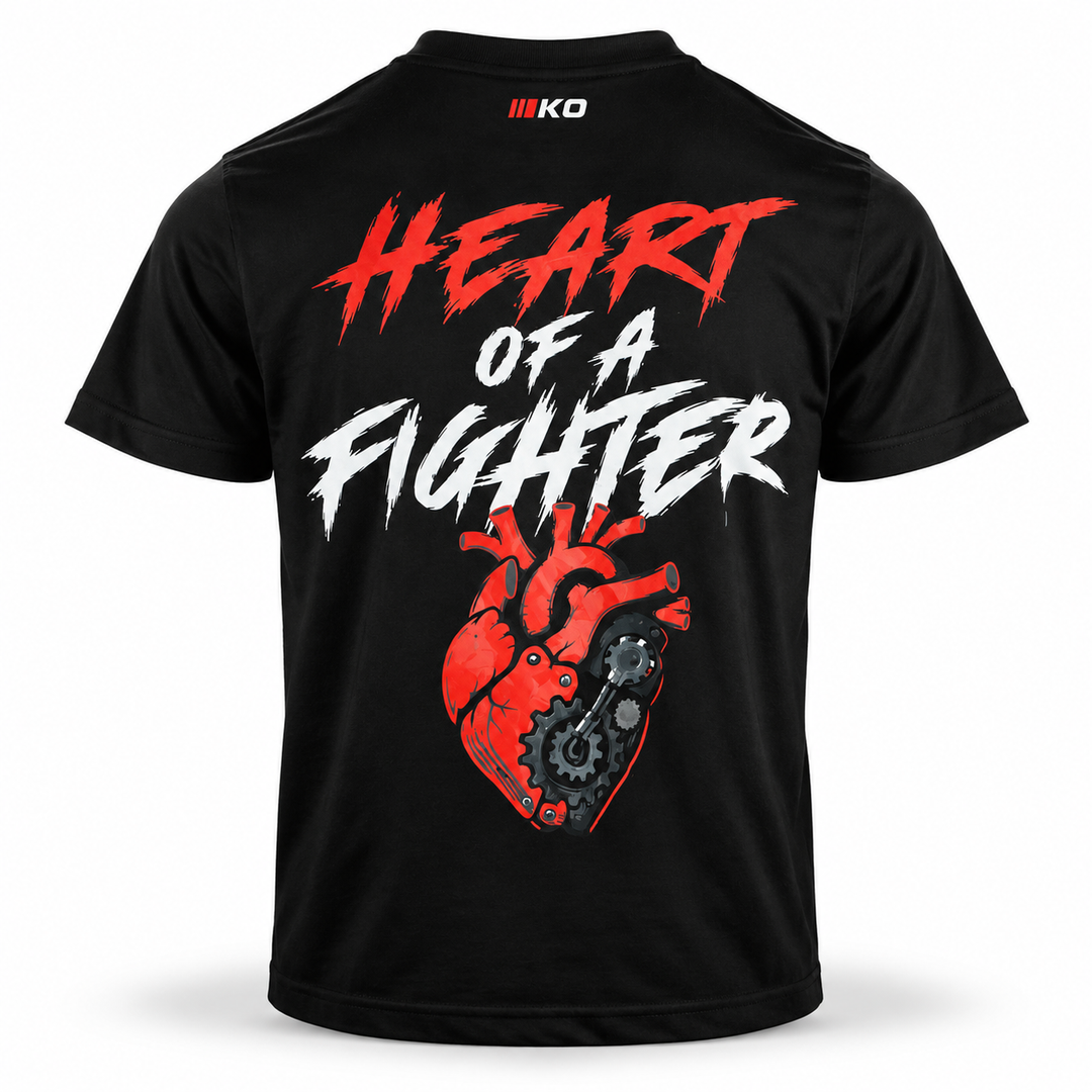 Tricou Knockout Heart Of A Fighter