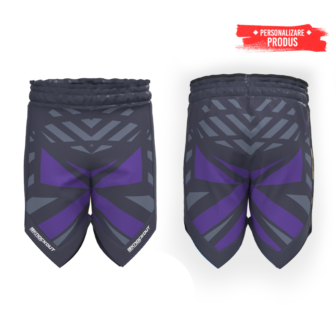 Sort Kickbox Knockout K1 Personalizabil T19 | knock-out.ro