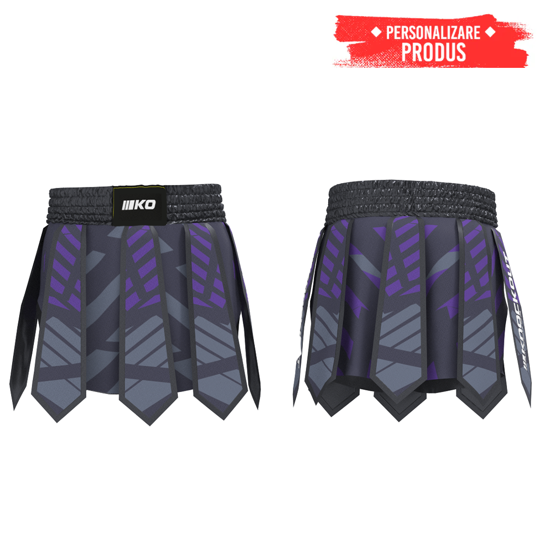 Sort Kickbox Knockout Gladiator Personalizabil T19 | knock-out.ro