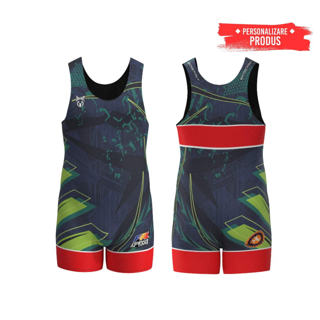 Dres Lupte Knockout Personalizabil T11 | knock-out.ro