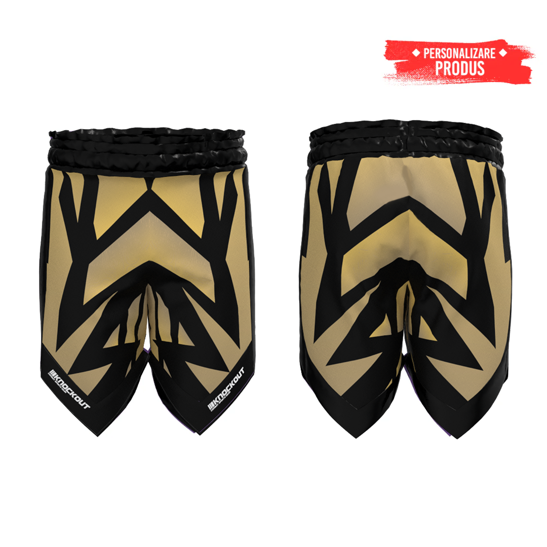 Sort Kickbox Knockout K1 Personalizabil T20 | knock-out.ro