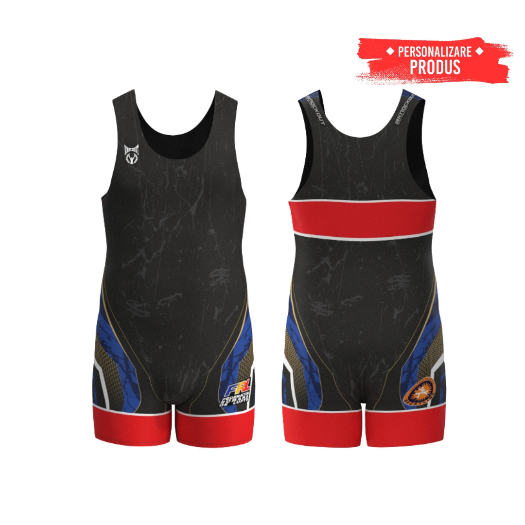 Dres Lupte Knockout Personalizabil T12 | knock-out.ro