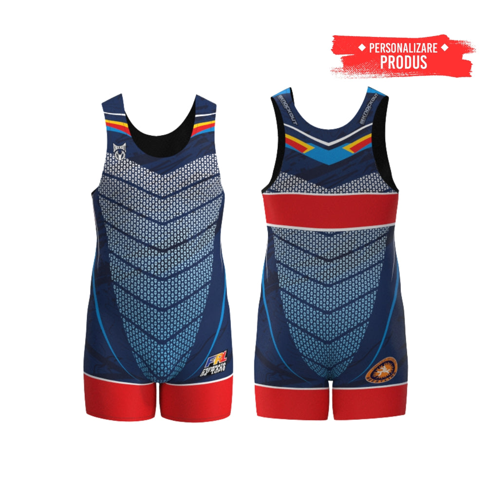 Dres Lupte Knockout Personalizabil T13 | knock-out.ro