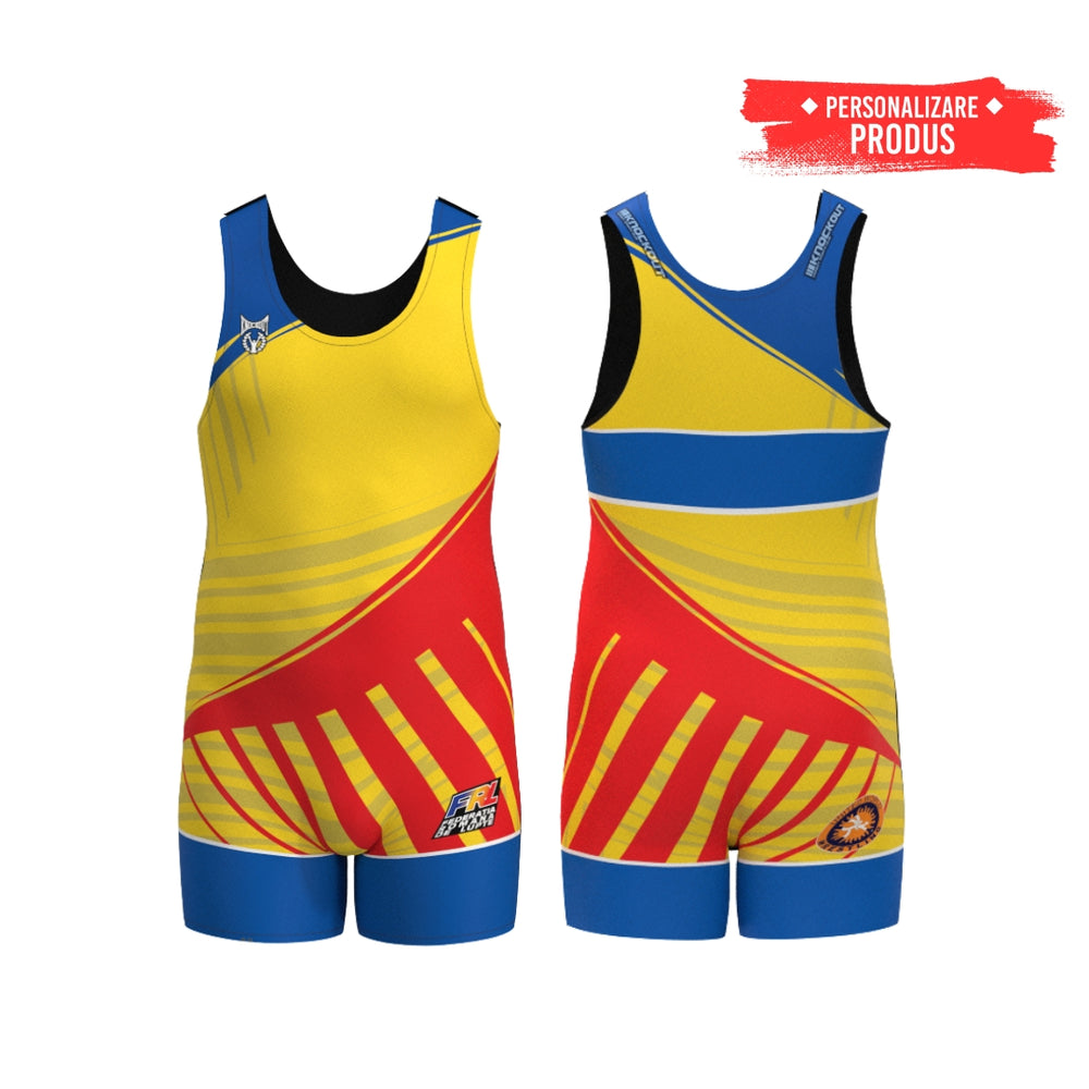 Dres Lupte Knockout Personalizabil T17 | knock-out.ro