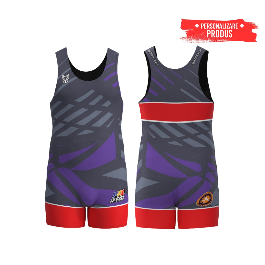 Dres Lupte Knockout Personalizabil T19 | knock-out.ro