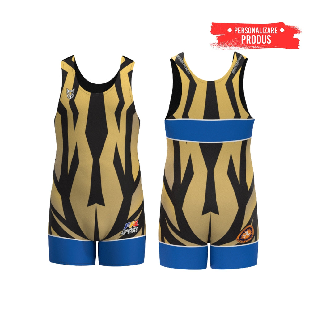 Dres Lupte Knockout Personalizabil T20 | knock-out.ro