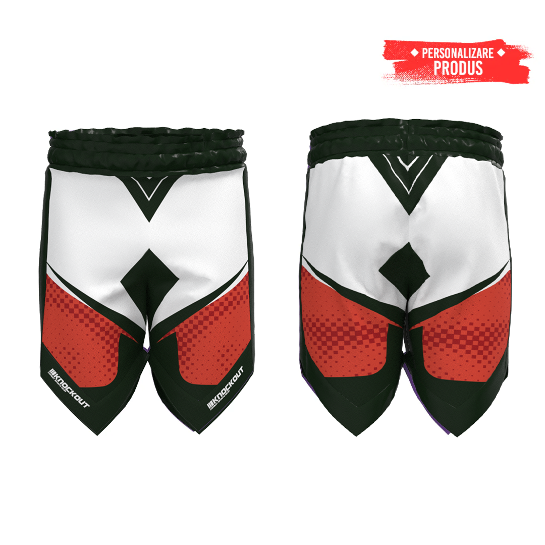 Sort Kickbox Knockout K1 Personalizabil T8 | knock-out.ro