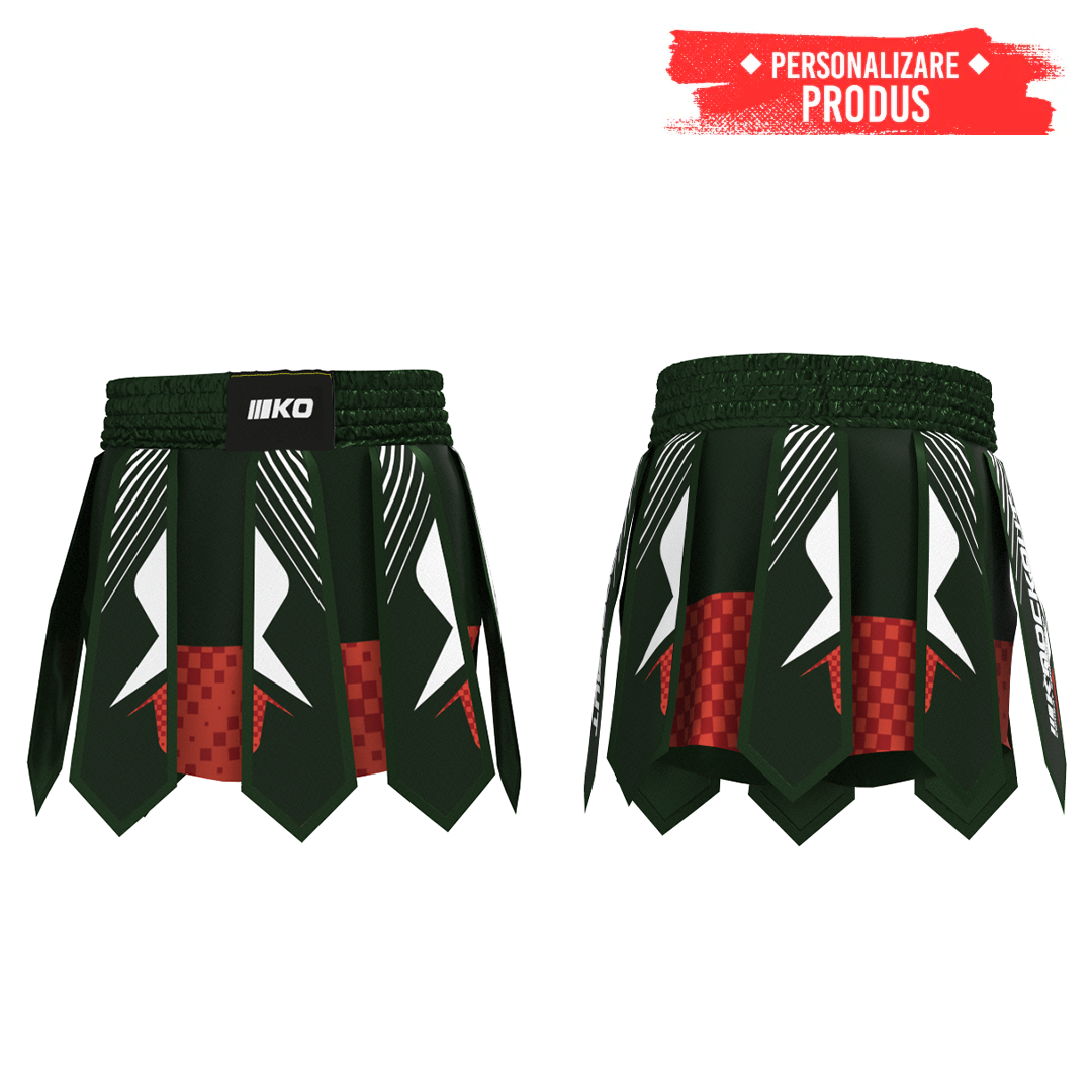 Sort Kickbox Knockout Gladiator Personalizabil T8 | knock-out.ro