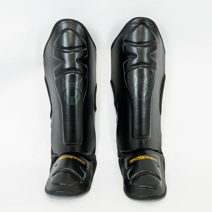 Tibiere Kickbox Knockout X-Lock | knock-out.ro