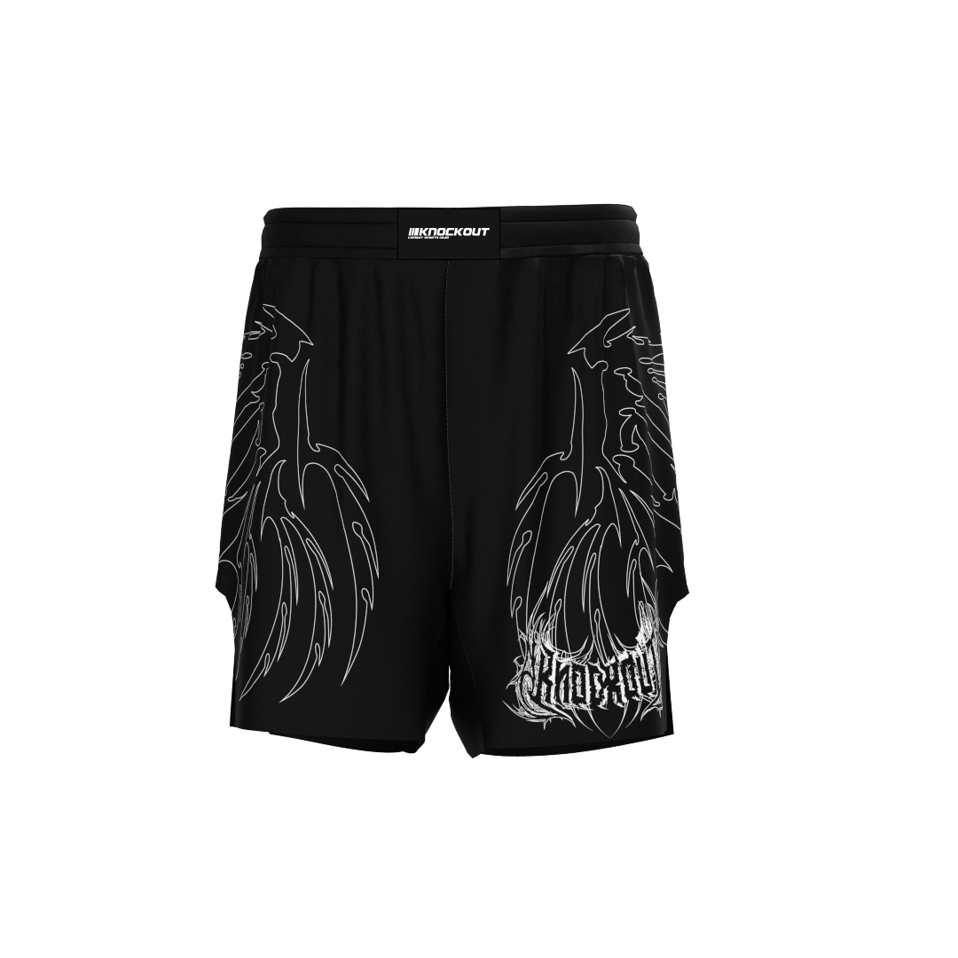 Sort MMA Knockout Metallica | knock-out.ro