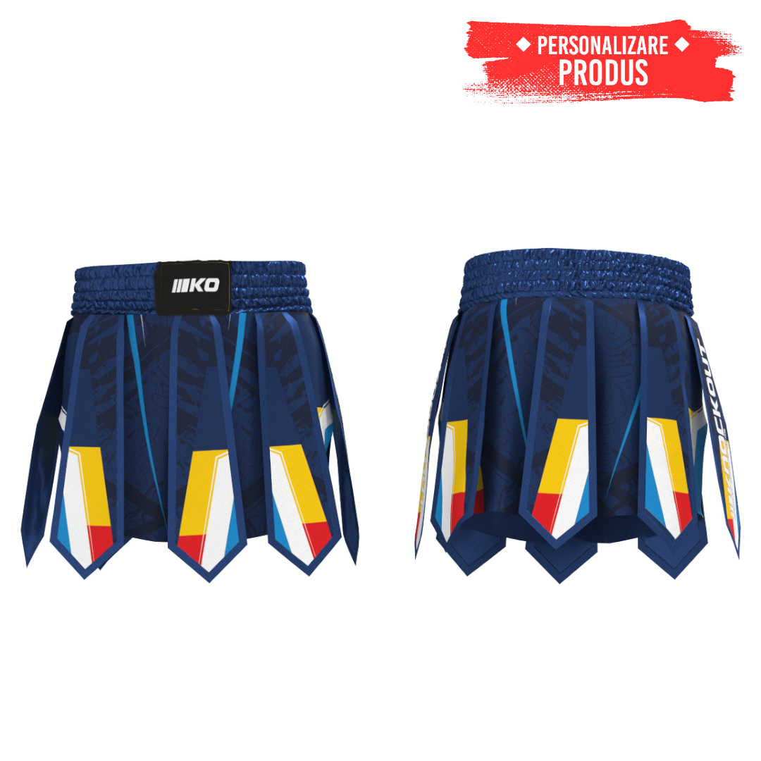 Sort Kickbox Knockout Gladiator Personalizabil T13 | knock-out.ro