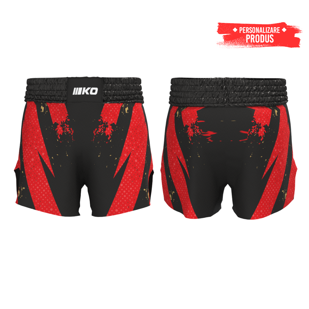 Sort Kickbox Personalizabil T14 | knock-out.ro