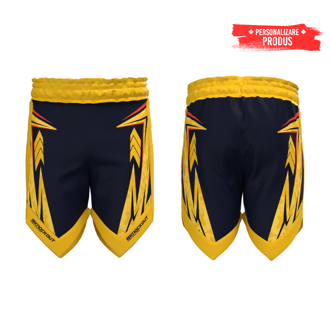 Sort Kickbox Knockout K1 Personalizabil T2 | knock-out.ro