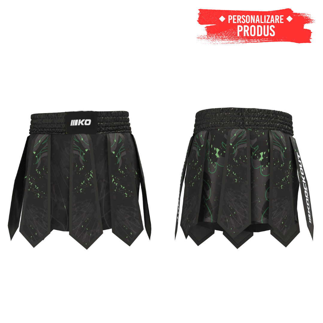 Sort Kickbox Knockout Gladiator Personalizabil T7 | knock-out.ro