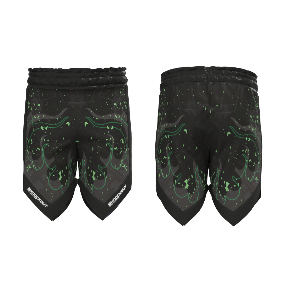 Sort Kickbox Knockout K1 Personalizabil T7