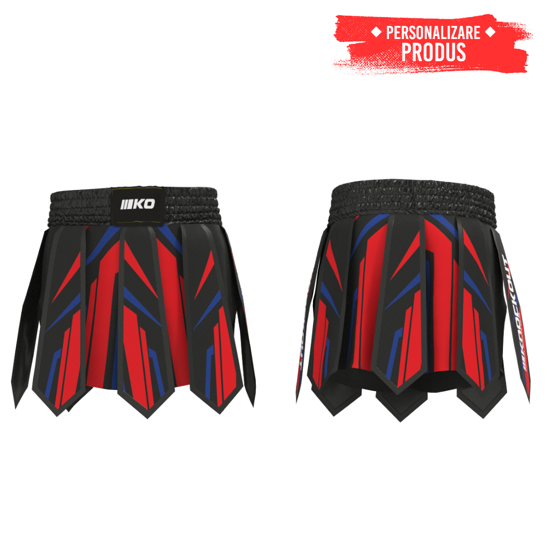 Sort Kickbox Knockout Gladiator Personalizabil T9 | knock-out.ro