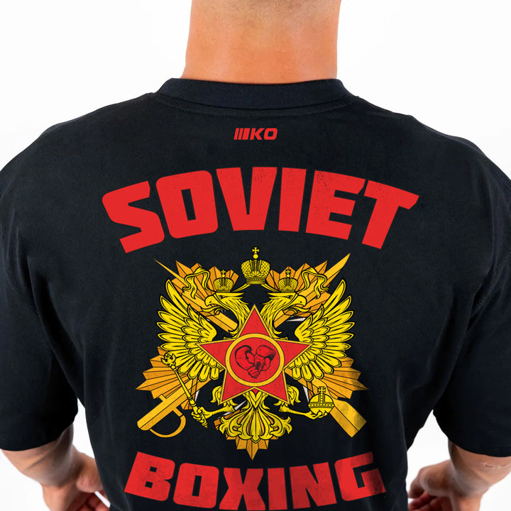 Tricou Oversize Knockout Soviet Boxing | knock-out.ro