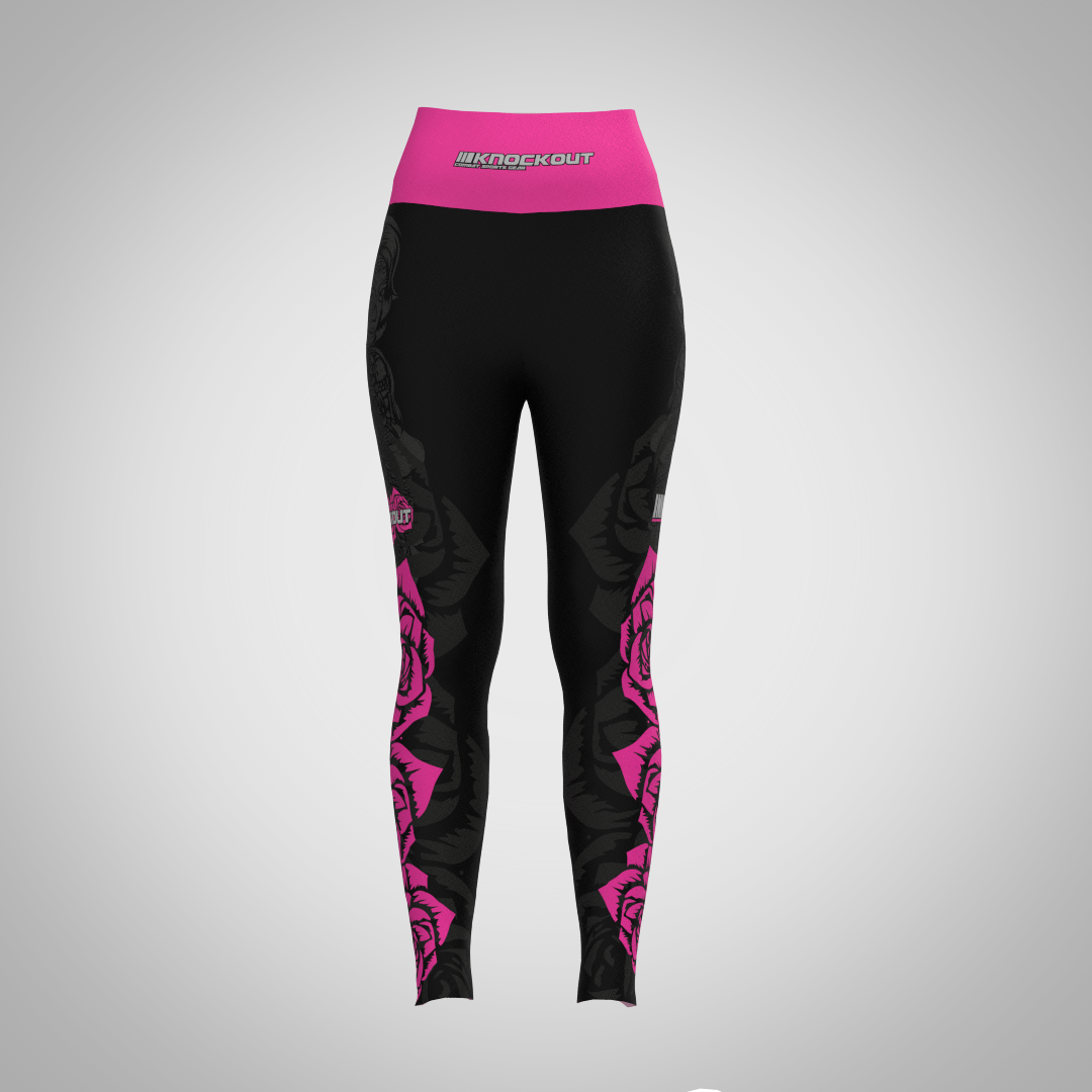 Pantaloni Compresie Knockout Inka Series Fete | knock-out.ro