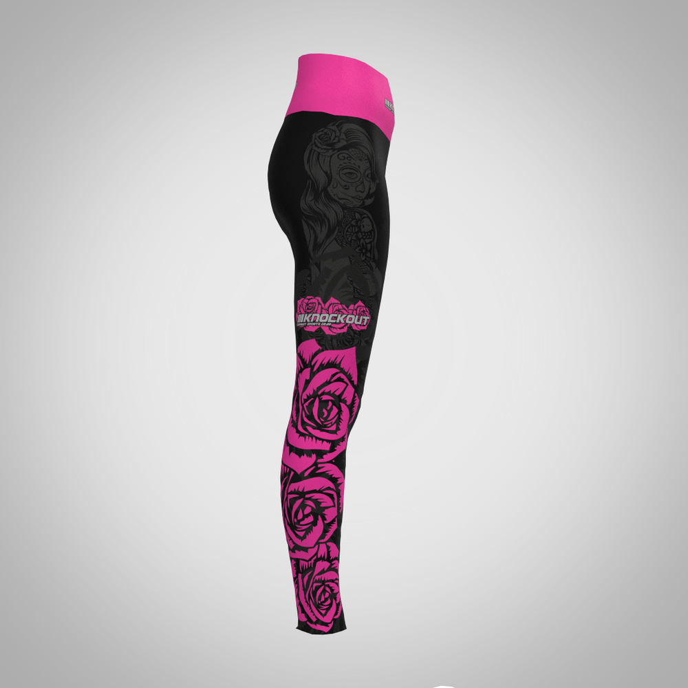 Pantaloni Compresie Knockout Inka Series Fete | knock-out.ro