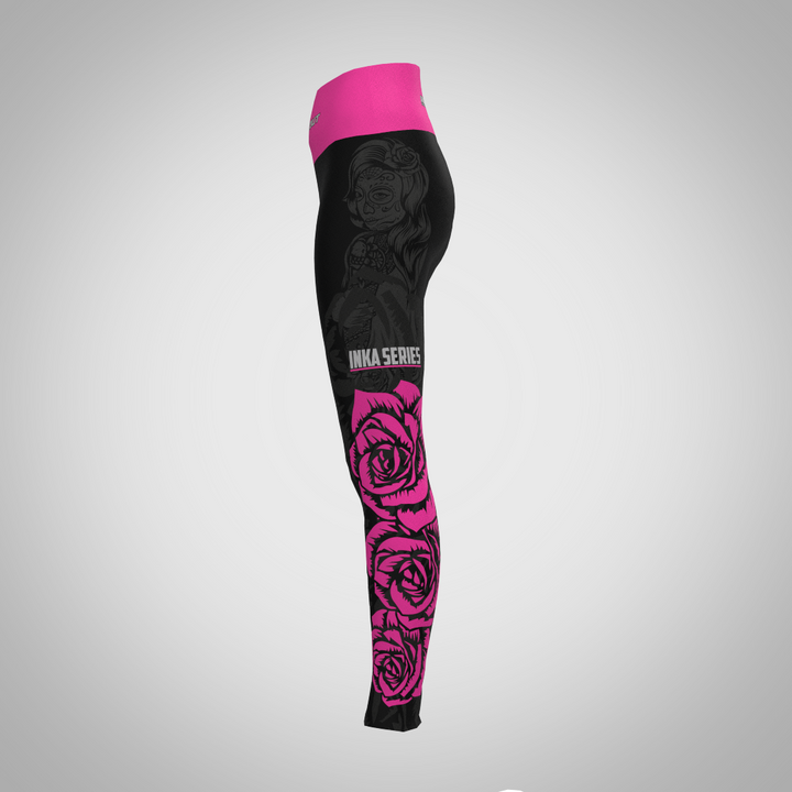 Pantaloni Compresie Knockout Inka Series Fete | knock-out.ro