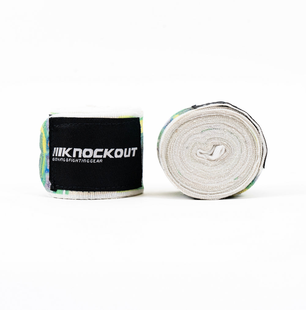 Bandaje Box Knockout Euro Print 4.5m | knock-out.ro