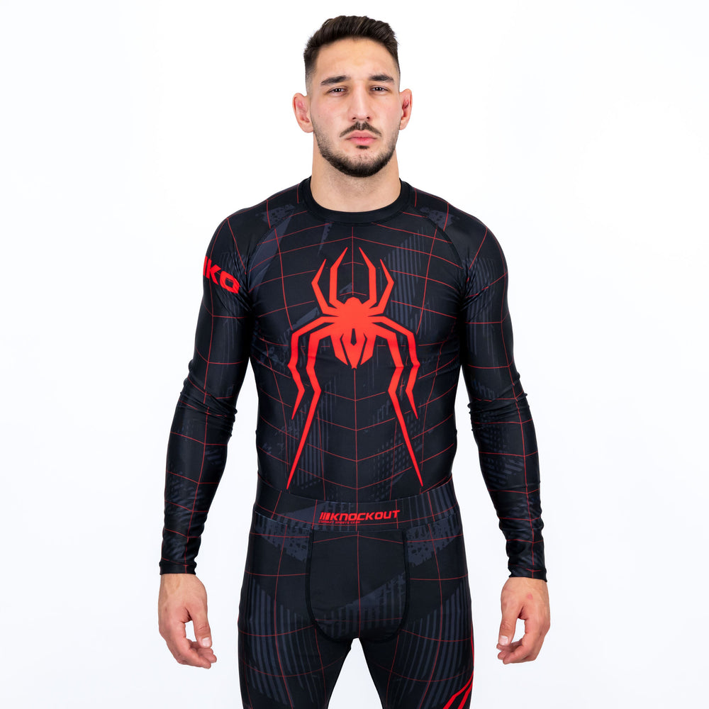 Pachet Webman: Pantaloni + Bluza Compresie + Manusi MMA | knock-out.ro