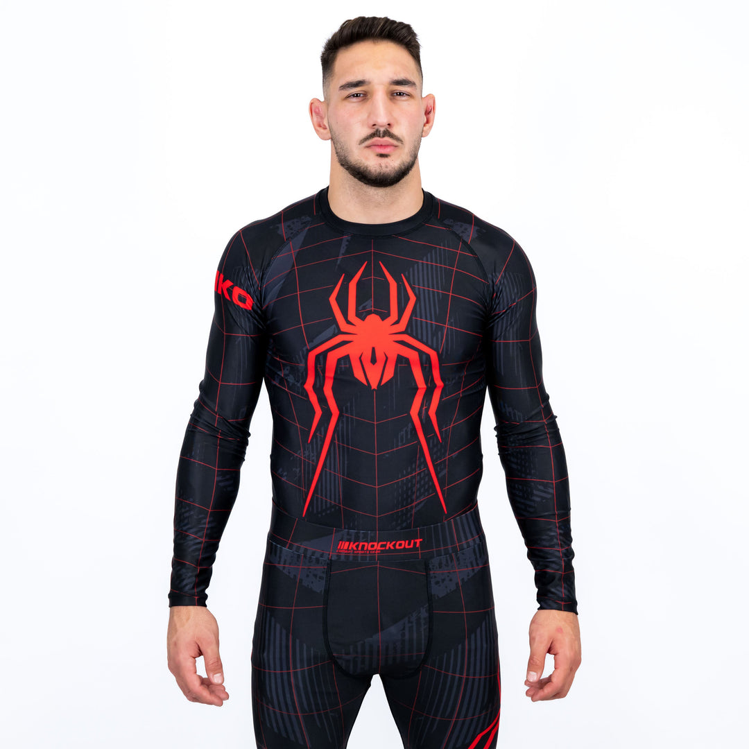 Pachet Webman: Pantaloni + Bluza Compresie + Manusi MMA | knock-out.ro