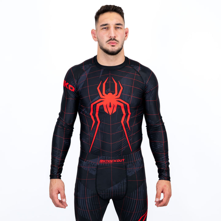 Pachet Webman: Pantaloni + Bluza Compresie + Manusi MMA | knock-out.ro