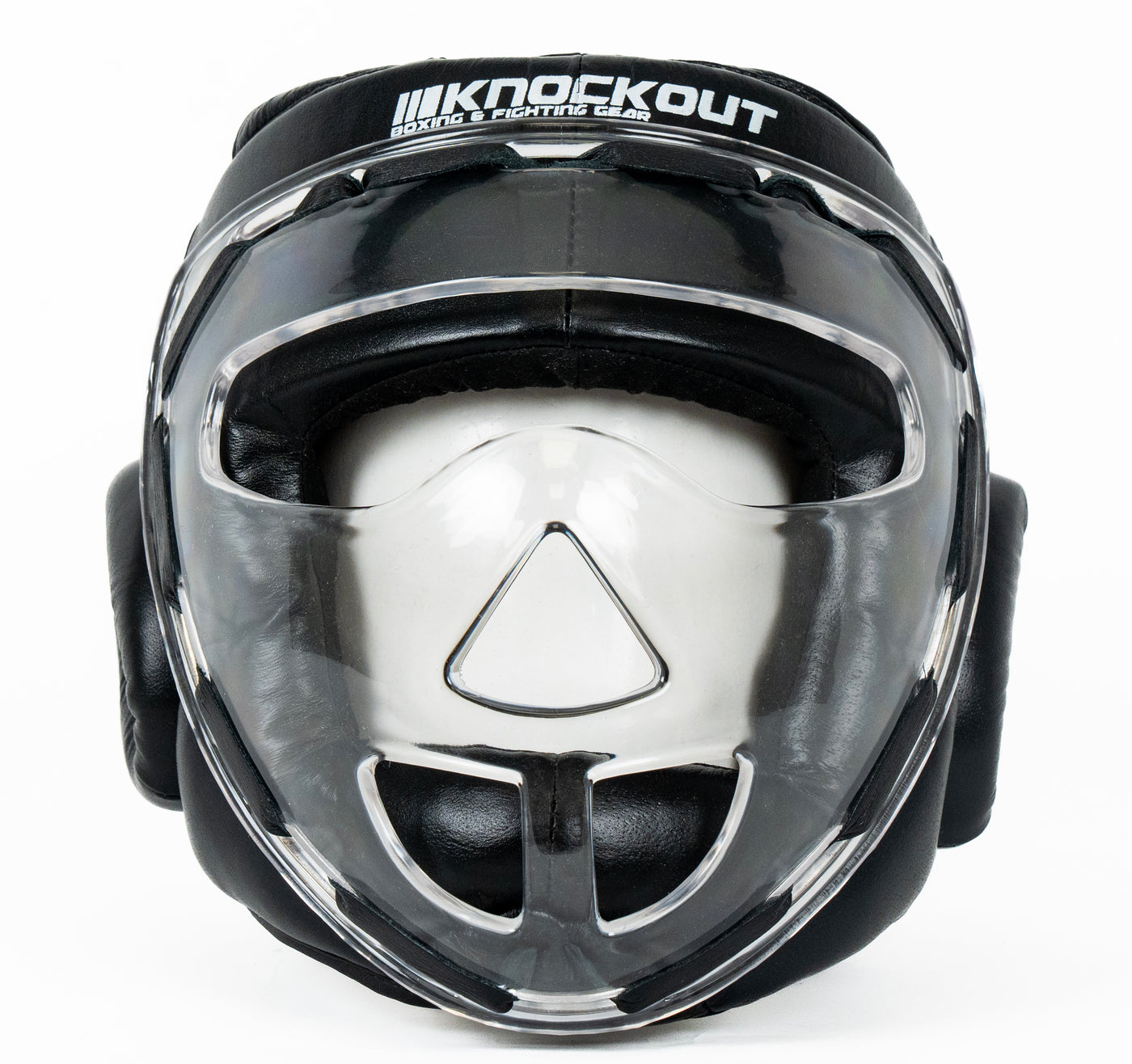 Casca Box Knockout Face Saver Transparent | knock-out.ro