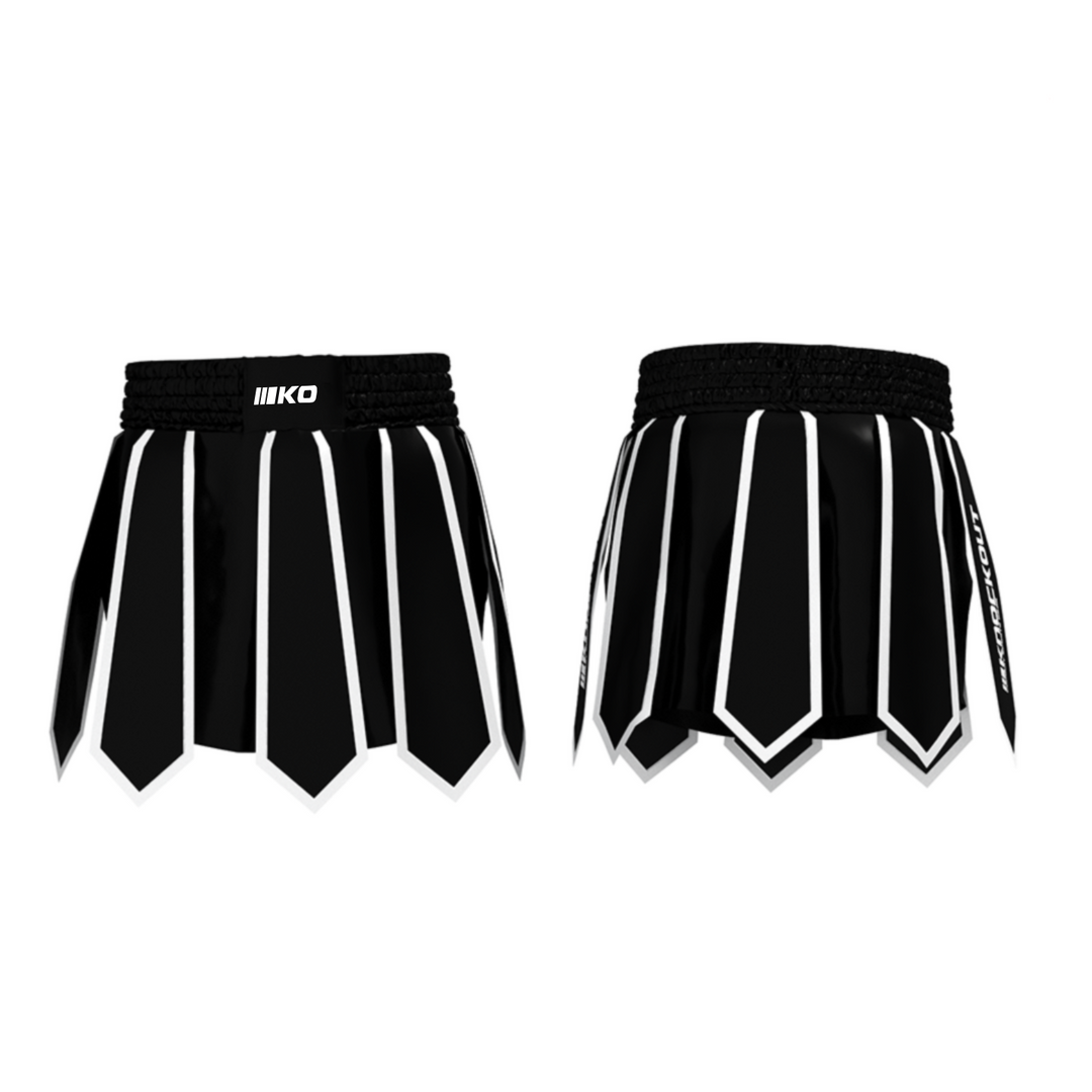 Sort Kickbox Knockout Gladiator Personalizabil