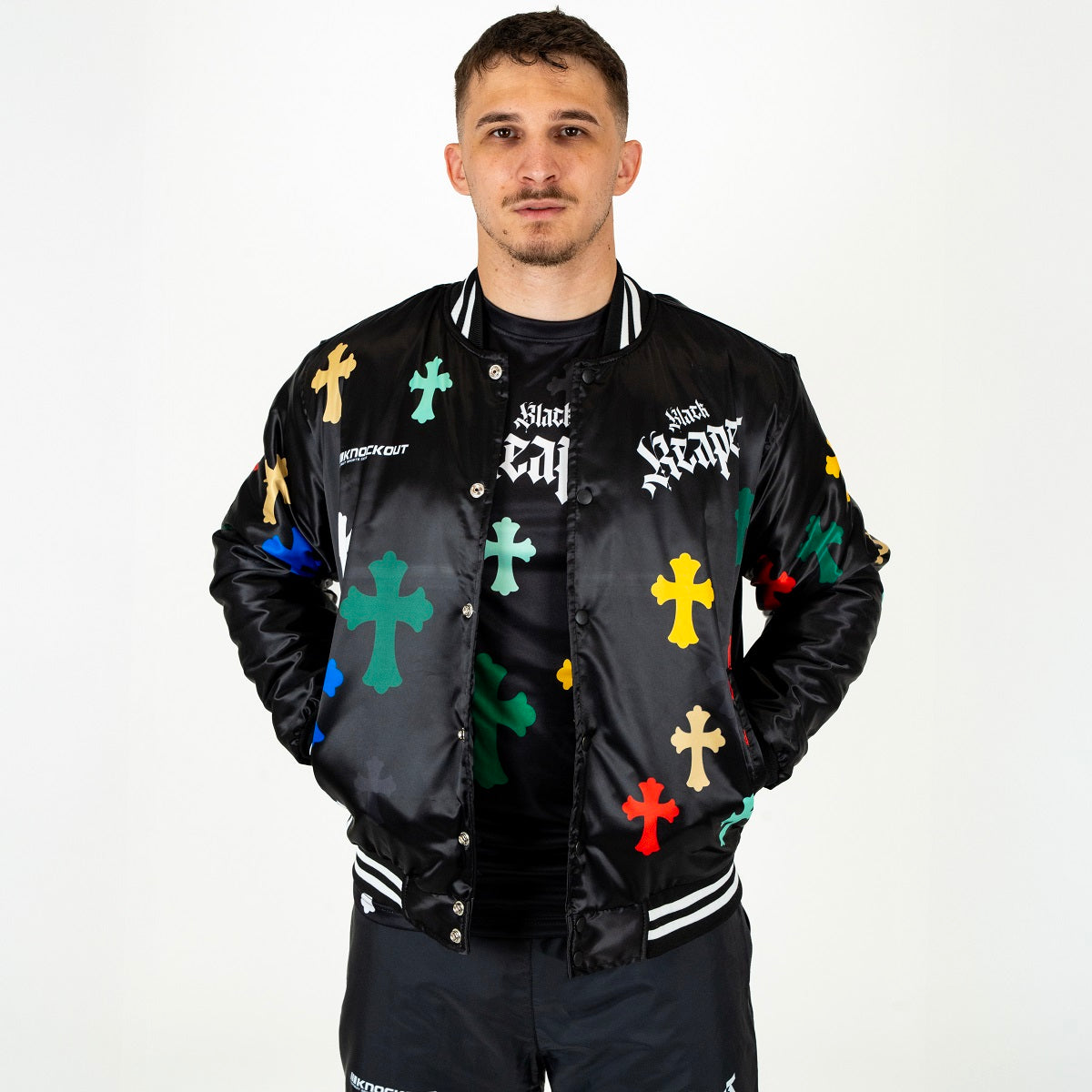 Jacheta Bomber Knockout Black Reaper